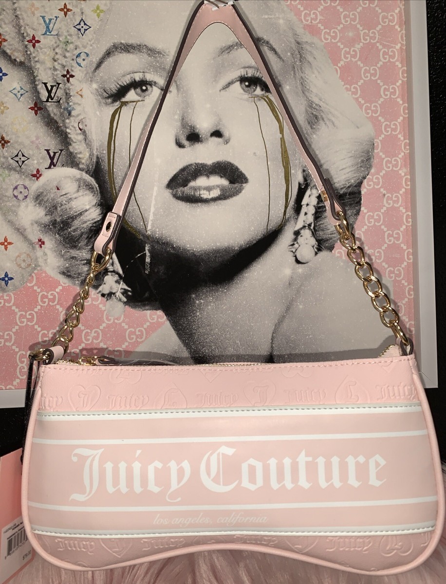 新品＊正規品 Juicy Couture ハンドバッグ シグネチャー ピンク Juicy Couture Juicy Pink Upgrade U Shoulder Bag Brand New