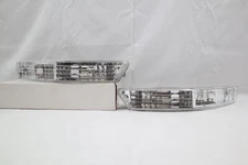 Clear Bumper Lights Parking Turn Signal Lamps Pair For 1998-2001 Acura Integra