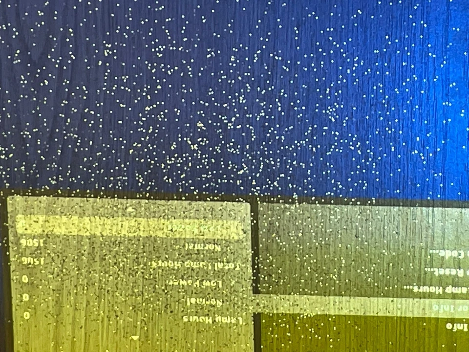 INFOCUS IN2104EP Projector PIXLES on projection Total lamp hours 1506 Working - Image 2 of 4