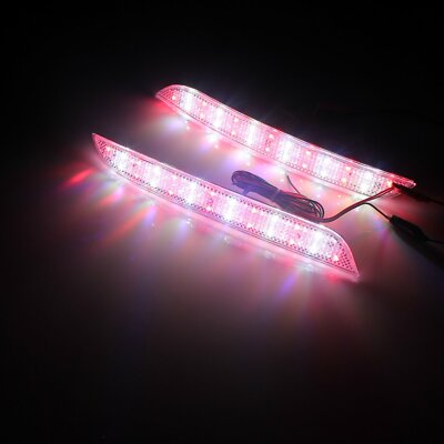 ANGRONG 1 Par 2 Uds Lente Negra Reflector De Parachoqu Trasero Luz Trasera De Freno LED Para BMW F31 F32 F33 F34 F36 - AliExprs