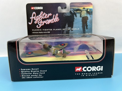 New- 2001 CORGI Fighter Scramble CS90019 Supermarine Spitfire WWII Diecast - Picture 4 of 8