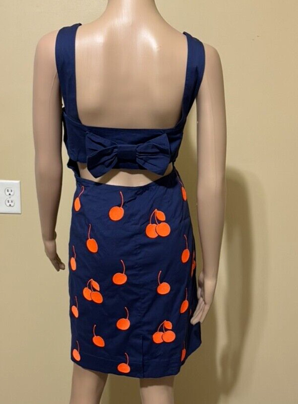 Anthropologie Leifnotes Cherry Drop Mini Dress Wo… - image 4