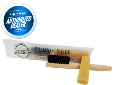 NEW NRG STEERING WHEEL CLEANING KIT FOR SUEDE AND ALCANTARA SCK-001