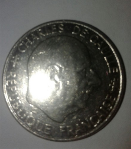Lot de 3 pièces de 1 Franc De Gaulle 1988 Monnaie Française 1958-1988 - Photo 8/8