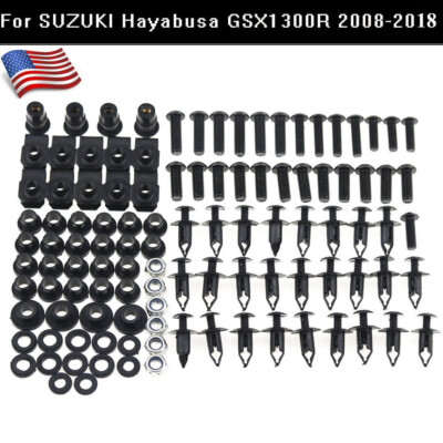 US Fairing Bolts Screws Kit For Suzuki Hayabusa GSX1300R 2008-2018 2009 2010 11