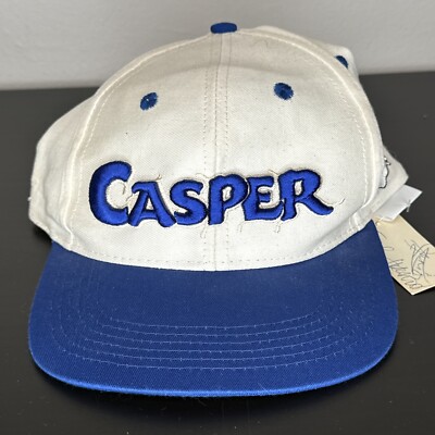 Vintage 1996 Casper Snapback Hat Youth Kids Universal Studios Promo NWT