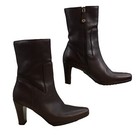 Car Shoe Leather Boots for Women