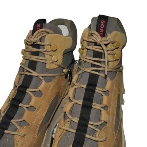 Sorel Herren wasserdichte Wanderschuhe Gr. 12 Desert Tan/Olivgrün NEU - Bild 8 von 12