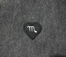 Scorpio astrological zodiac symbols horoscope star sign embroidered patch