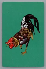 S) ONE Single Swap Playing Card Artistic King Of Spades Artistic Birds Vintage