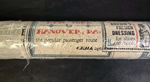 Eisenhart Wallpaper Wall Paper Covering Roll Prepasted Rare Old Advertising NOS - Picture 4 of 6