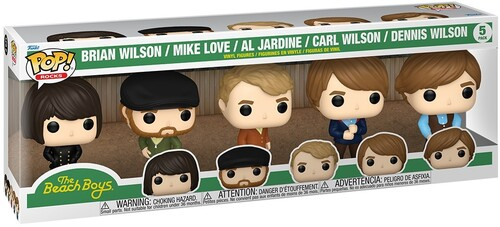 7951752 Merchandising Beach Boys (The): Funko Pop! Rocks - Pet Sounds 5-Pack
