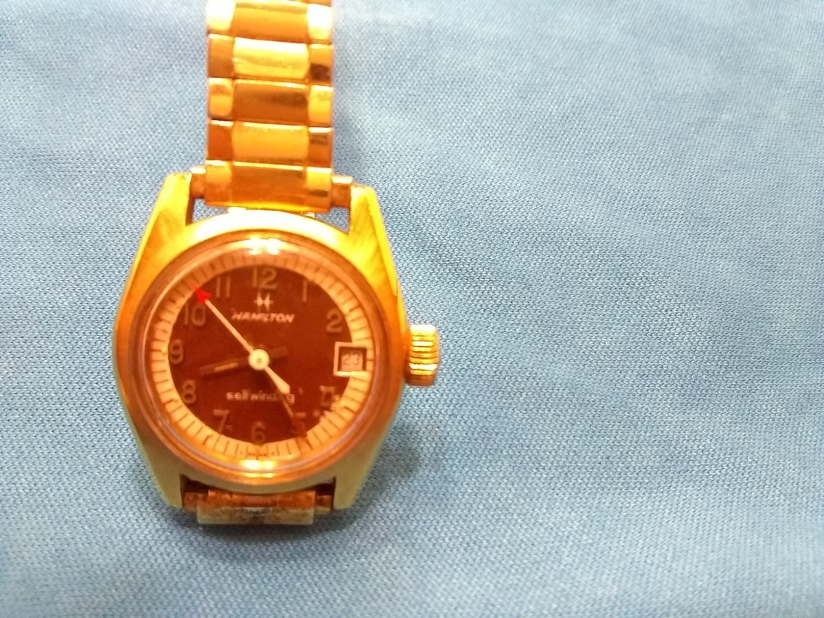 HAMILTON SELF WINDING VINTAGE CIRCA 70s LADIES NURSES WRIST WATCH