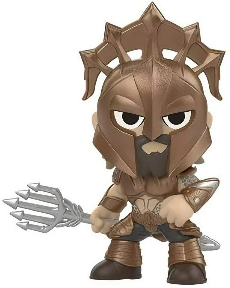 FUNKO MYSTERY MINI MINIS DC AQUAMAN GLADIATOR GOLD SUIT 1:12 NEW w/ BOX TA2240 - Imagem 2 de 3