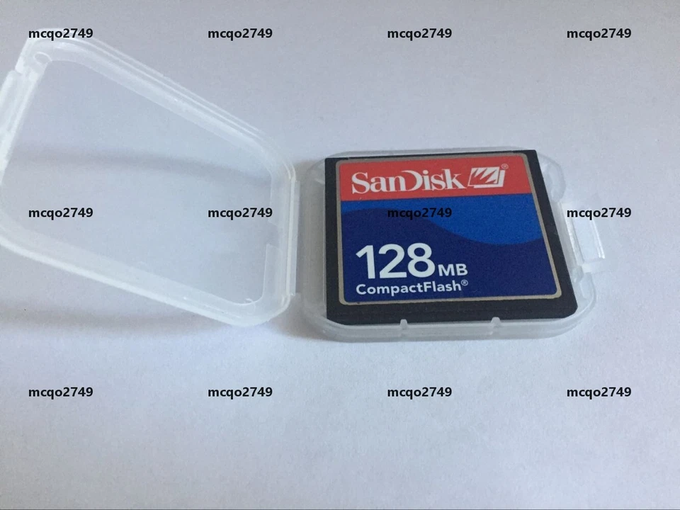 Sandisk 128MB Compact Flash Card 128MB CF Memory card SDCFJ/SDCFB - Image 2 of 2