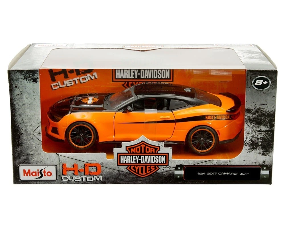 1 24 Maisto Harley Davidson 2017 Chevrolet Camaro ZL1 Diecast