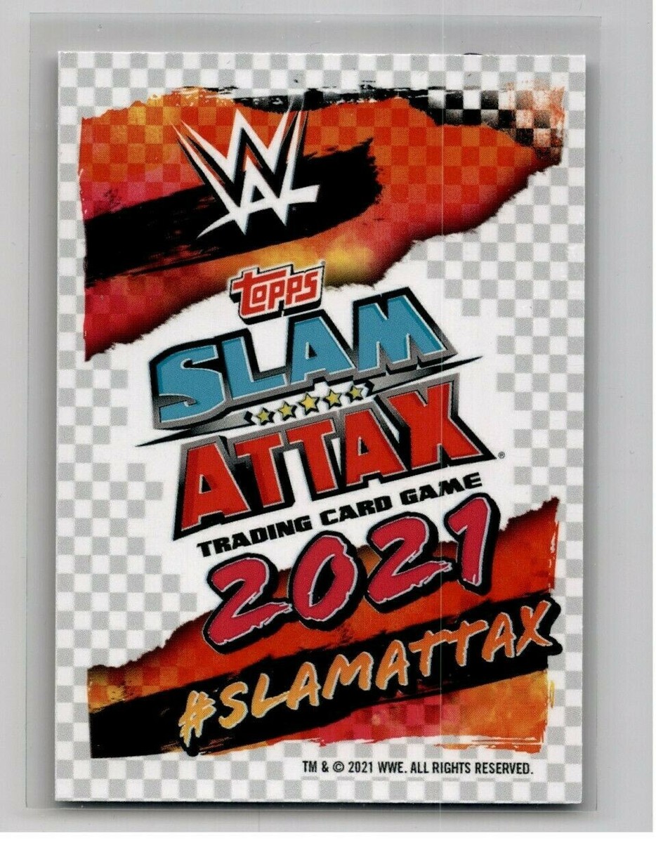 2021 Topps WWE Slam Attax Platinum Blue Ultra Rare Roman Reigns