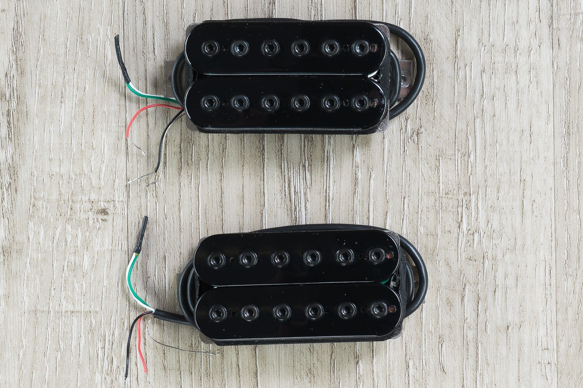 Bare Knuckle Warpig 6-String Open Humbucker Pickup Set 53mm
