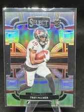 2023 Panini Select Trey Palmer #94 Silver Prizm Concourse Die-Cut RC