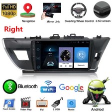 RHD Car 2+32G Multimedia Player GPS Navi Radio For Toyota Corolla 11 14-16 E170