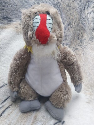 10 Zoll Fiesta Mandrill Pavian Stofftier