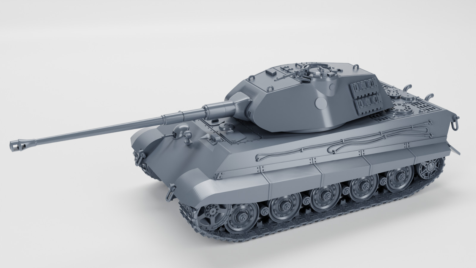 Tiger II Ausf.B - Porsche turret (Germany WW2) Tabletop Wargaming Various Scales