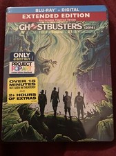 Ghostbusters 2016 Blu-Ray, 2016, Pop Art Limited Edition Steelbook NEW