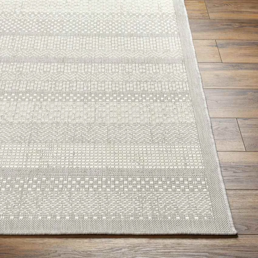 Area Rugs 8x10 Marnae Modern Gray/Cream Rug for Living Room and Bedroom - Image 3 of 4