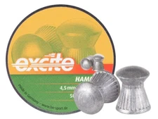 H&N Excite HAMMER 500 Count DOMED 4.5mm .177 Caliber Pellets MADE IN GERMANY