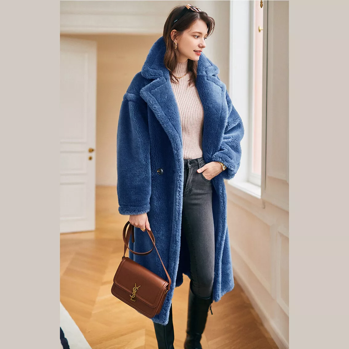 Korean Wool Coat Fashion Coats | Womens Wool Blend Plaid Jacket - Fashion  Plaid Wool - Aliexpress