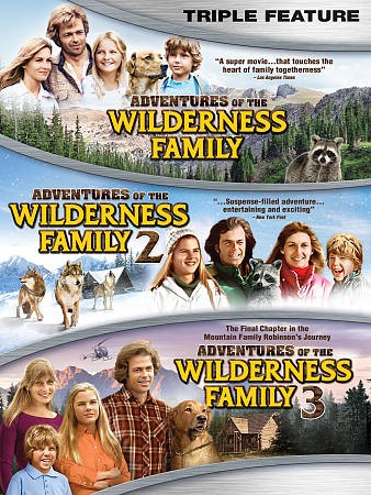 ADVENTURES OF THE WILDERNESS FAMILY TRIPLE FEATURE - Picture 1 of 1