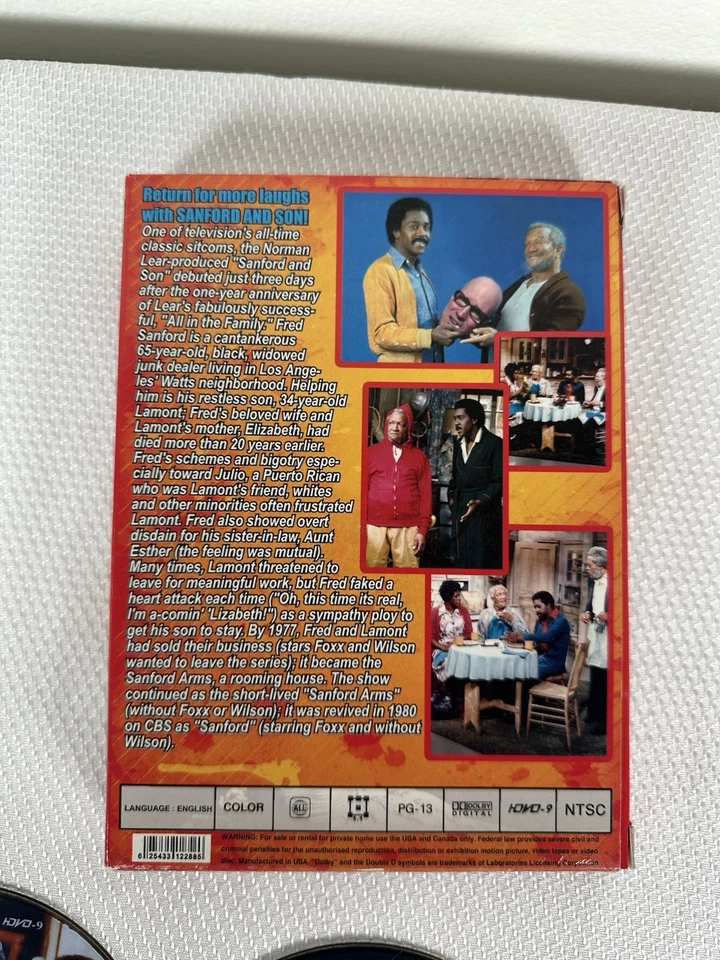 Sanford and Son: The Complete Series Season1-6 DVD Box Set Foto 3 de 4