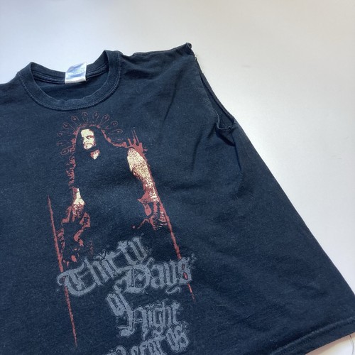 vintage thirty days of night records metal rock band tee size youth medium - Picture 2 of 5