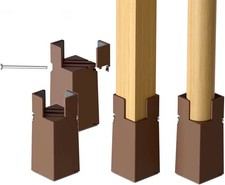 4Pack Adjustable Bed Risers with Screw Clamp Heavy Duty Sofa Tables Furniture...