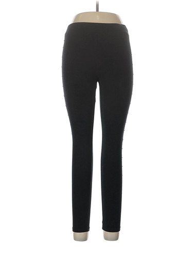 Style&Co Women Black Active Pants L Petites