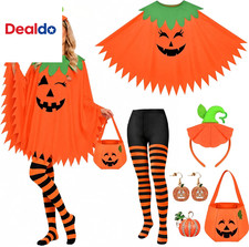 6 PCS Halloween Costume Set for Women Adult, Perfect for Halloween