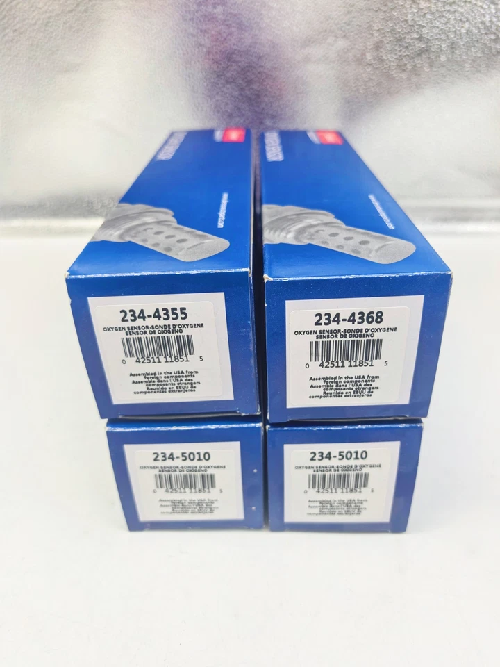 4Pc Denso Up/DownstreamOxygen Sensor 234-5010/4355/4368 for Honda Accord Odyssey - Image 3 of 4
