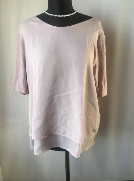 Women Betty Barclay Shirt Pink Viscose 40 / L / 48 #5SEC