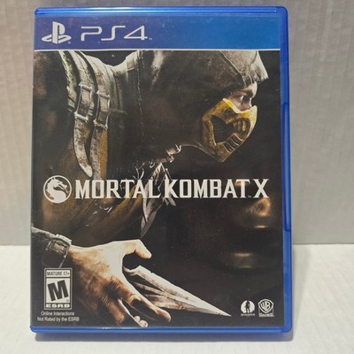 Mortal Kombat X PS4 Video Game Fighting Multiplayer Action