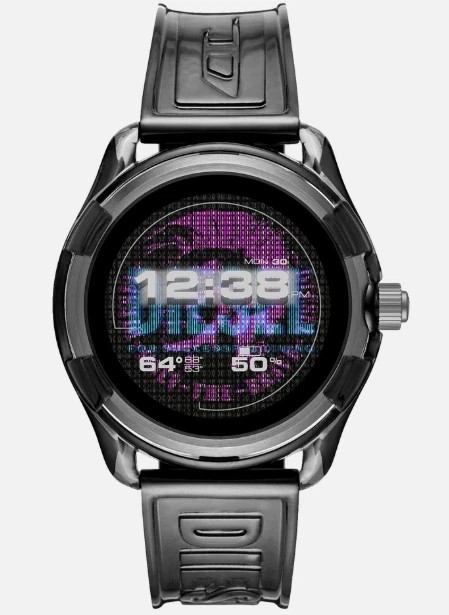 *NUEVO* *SIN ABRIR* Diesel para hombre DZT2018 48 mm caja de acero inoxidable negro Foto 4 de 4
