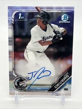 2019 Topps Bowman Chrome Jose Devers Auto Marlins #CPA-JD