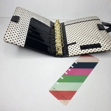 Franklin Covey My Minds Eye Black Faux Leather Classic Planner LOVE