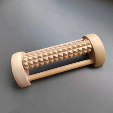 Foot Sole Massager Wooden Roller Type Solid Wood Foot and Leg Massager Acupoint