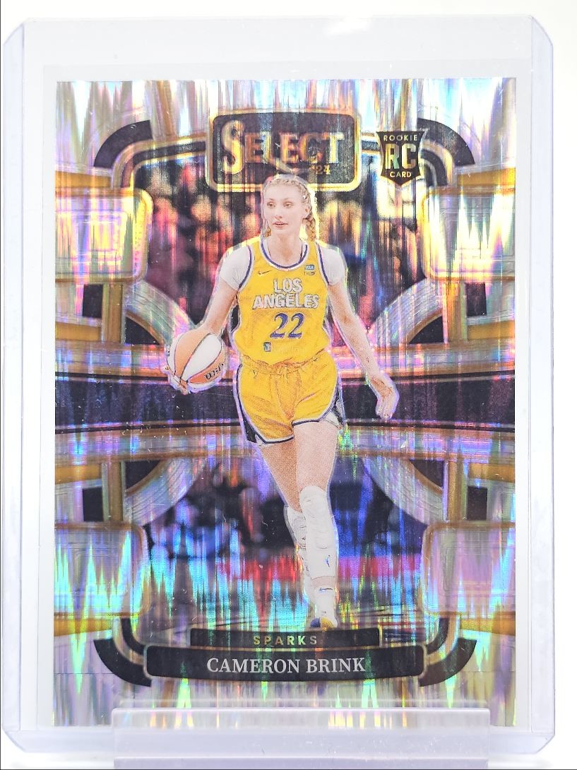 CAMERON BRINK 2024-25 SELECT CONCOURSE ROOKIE SILVER FLASH PRIZM A RC Q3704