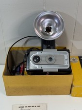 Vintage Imperial 620 Reflex Camera with Strap/Flash Unit/Box. Ai C1