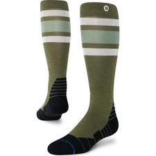 Stance Unisex Boyd Mid Wool Ski Socks - Olive - M