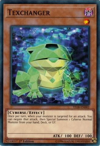 Texchanger YS18-EN002 C Starter Deck: Codebreaker Yu-Gi-Oh 1st Edition NM/M