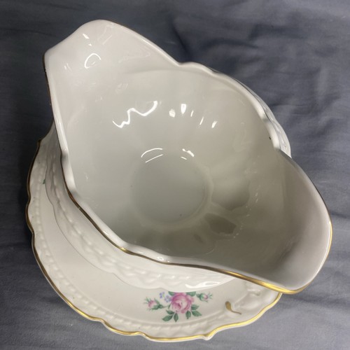 Princess China Sweet Briar Faststand Sauciere Rosen Floral - Bild 4 von 6