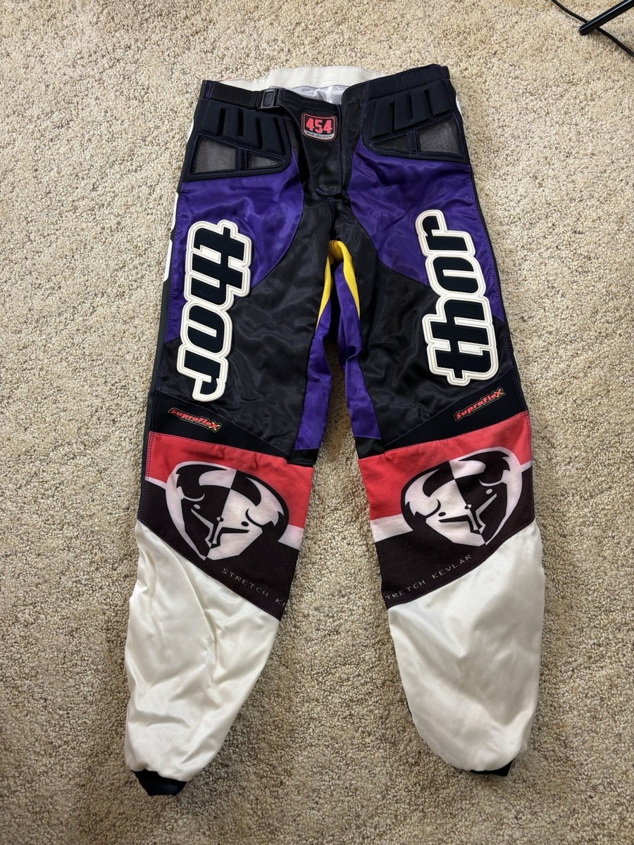 Vintage Motocross THOR 454 Big Block Supraflex Racing Pants Size