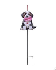 Metal Heart Yard Stake Valentines Day Cupid Love Spring Outdoor Decor